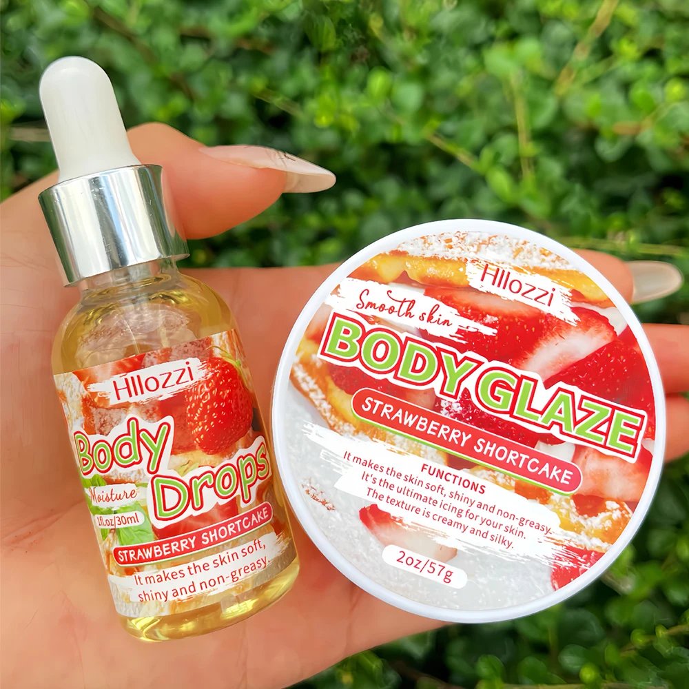 Body Glaze & Body Oil Combination Various flavors Non-greasy Hydrating and moisturizing Body Lotion Massag Body Glaze & Body Oil Combination Various flavors Non-greasy Hydrating and moisturizing Body Lotion Massag