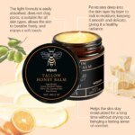 Organic Grass Fed Beef Tallow Balm Raw Honey Moisturizing Soft Improve Elasticity Long-Lasting Smooth Hydrating Cream Skin Care - Image 5