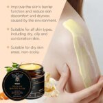 Organic Grass Fed Beef Tallow Balm Raw Honey Moisturizing Soft Improve Elasticity Long-Lasting Smooth Hydrating Cream Skin Care - Image 3