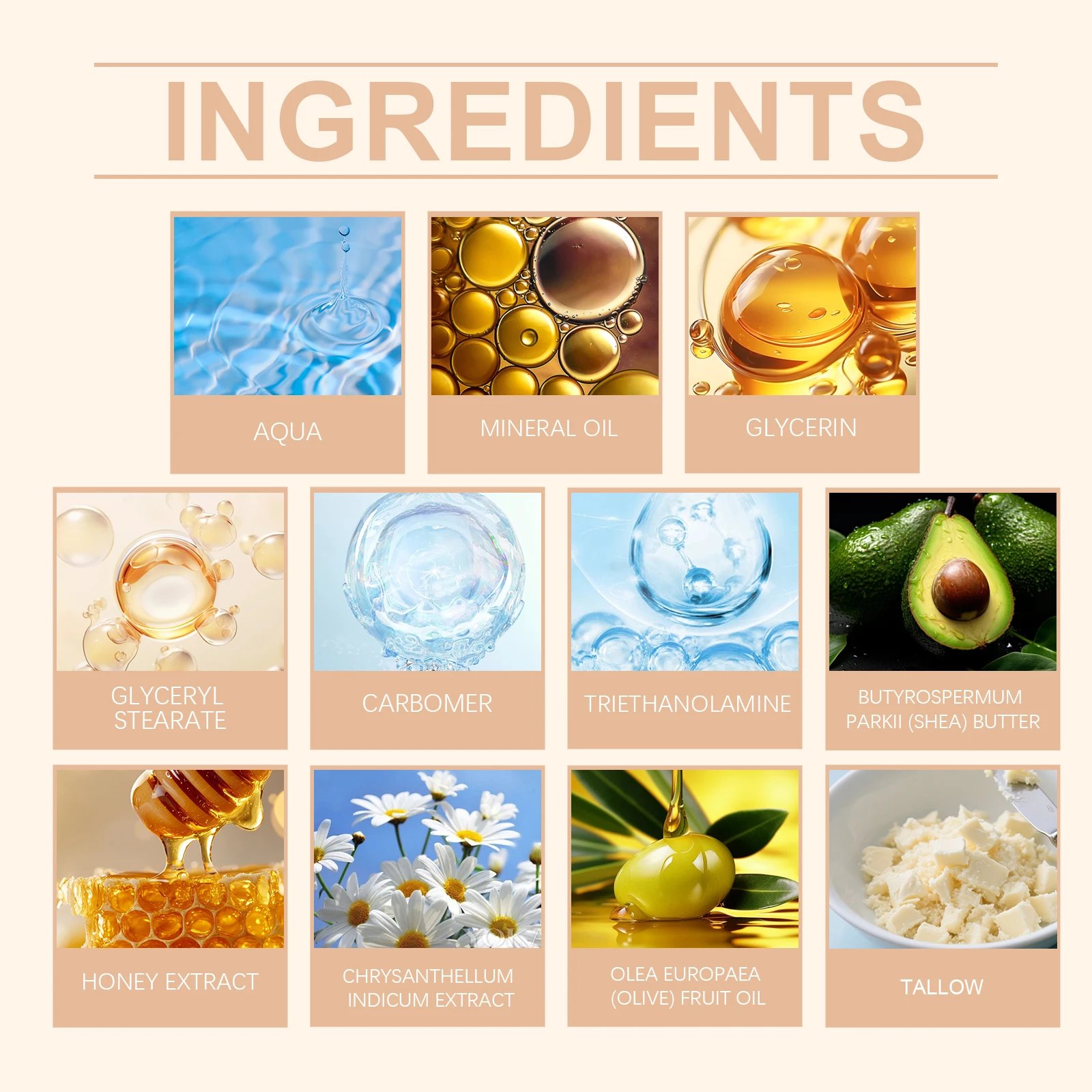 Whipped Beef Tallow Honey Balm Deeply Moisturizer Brightening Fast Absorption Grass Fed Grass Finished Face Cream Body Lotion Whipped Beef Tallow Honey Balm Deeply Moisturizer Brightening Fast Absorption Grass Fed Grass Finished Face Cream Body Lotion