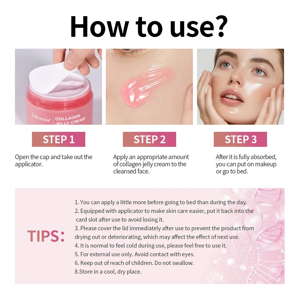 Anti Aging Collagen Face Cream 100ml Niacinamide Moisturizer Hydrating Gel For Tightening Soothing Firmness Skincare Anti Aging Collagen Face Cream 100ml Niacinamide Moisturizer Hydrating Gel For Tightening Soothing Firmness Skincare