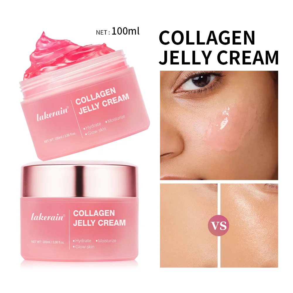 23275-knvzn8.png Anti Aging Collagen Face Cream 100ml Niacinamide Moisturizer Hydrating Gel For Tightening Soothing Firmness Skincare - Image 1