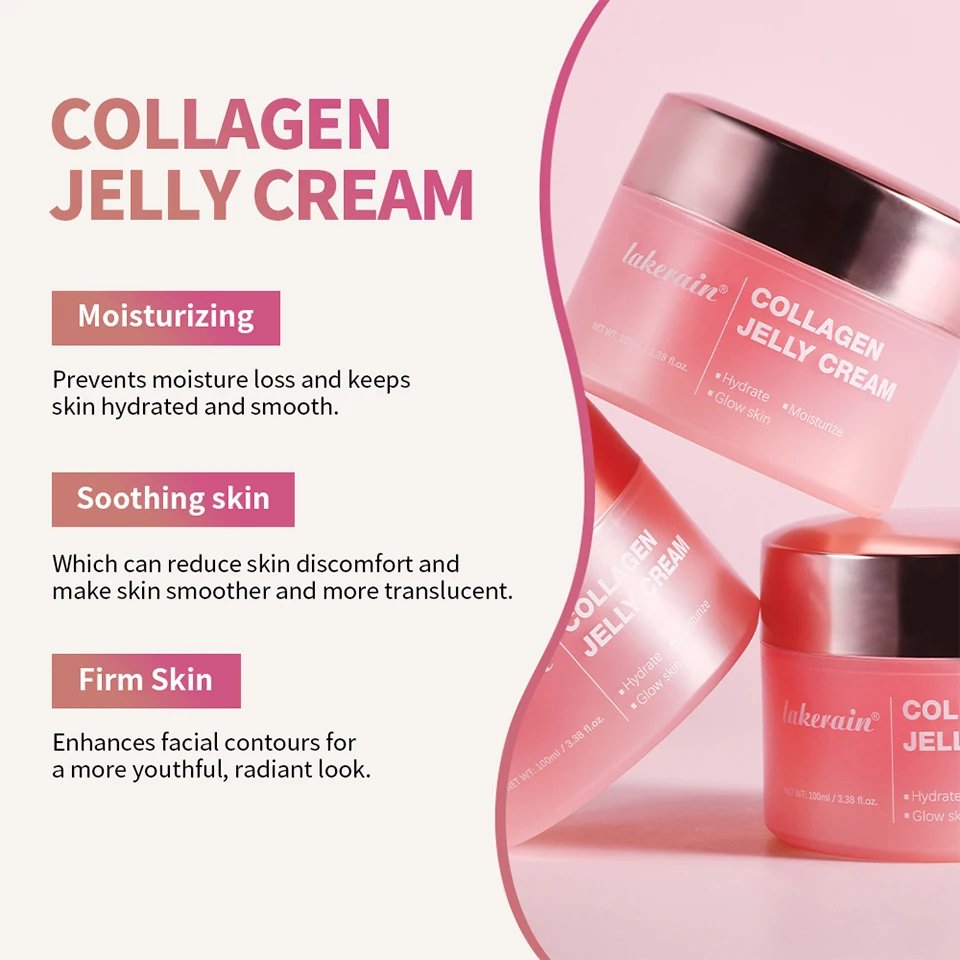 Anti Aging Collagen Face Cream 100ml Niacinamide Moisturizer Hydrating Gel For Tightening Soothing Firmness Skincare Anti Aging Collagen Face Cream 100ml Niacinamide Moisturizer Hydrating Gel For Tightening Soothing Firmness Skincare