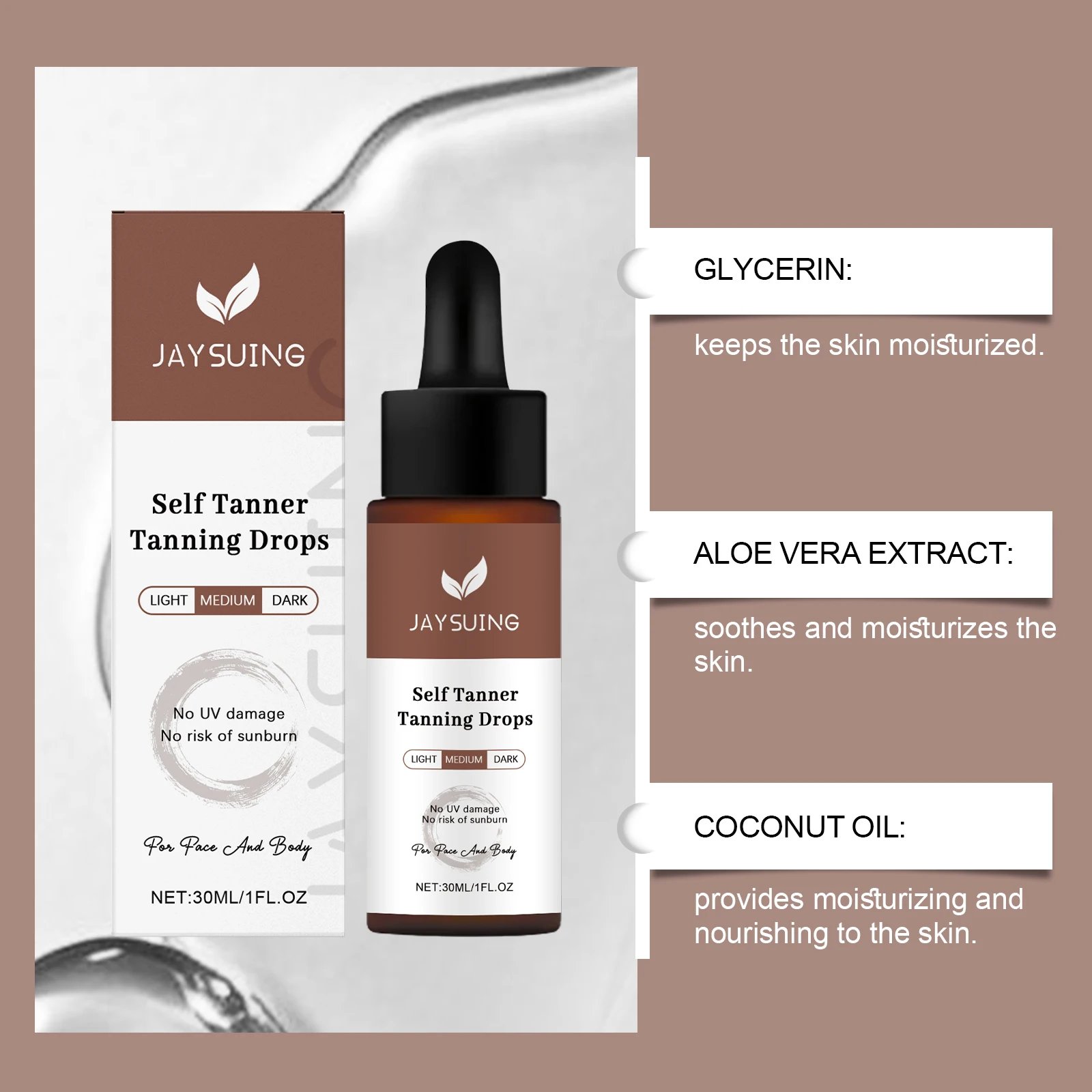1~3h Self Tan Express Mousse Fast Acting Fake Tan Develops for Dark Fake Tan Face Body Fast-Absorbing Moisturizing Tan Boosting 1~3h Self Tan Express Mousse Fast Acting Fake Tan Develops for Dark Fake Tan Face Body Fast-Absorbing Moisturizing Tan Boosting