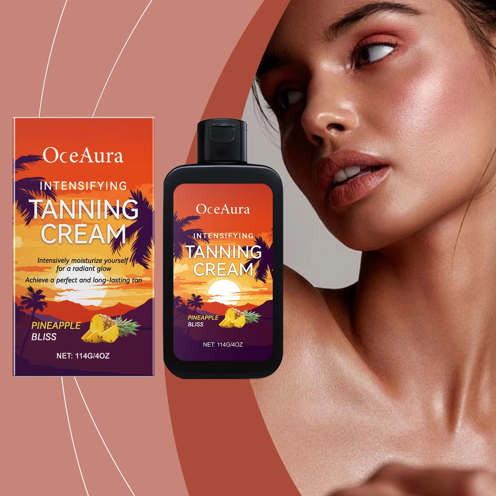 Body Tanning Cream In Solarium Accelerate Skin Bronzing Strengthen Melanin Promote Healthy Skin Tone Natural Self Tanning Lotion Body Tanning Cream In Solarium Accelerate Skin Bronzing Strengthen Melanin Promote Healthy Skin Tone Natural Self Tanning Lotion