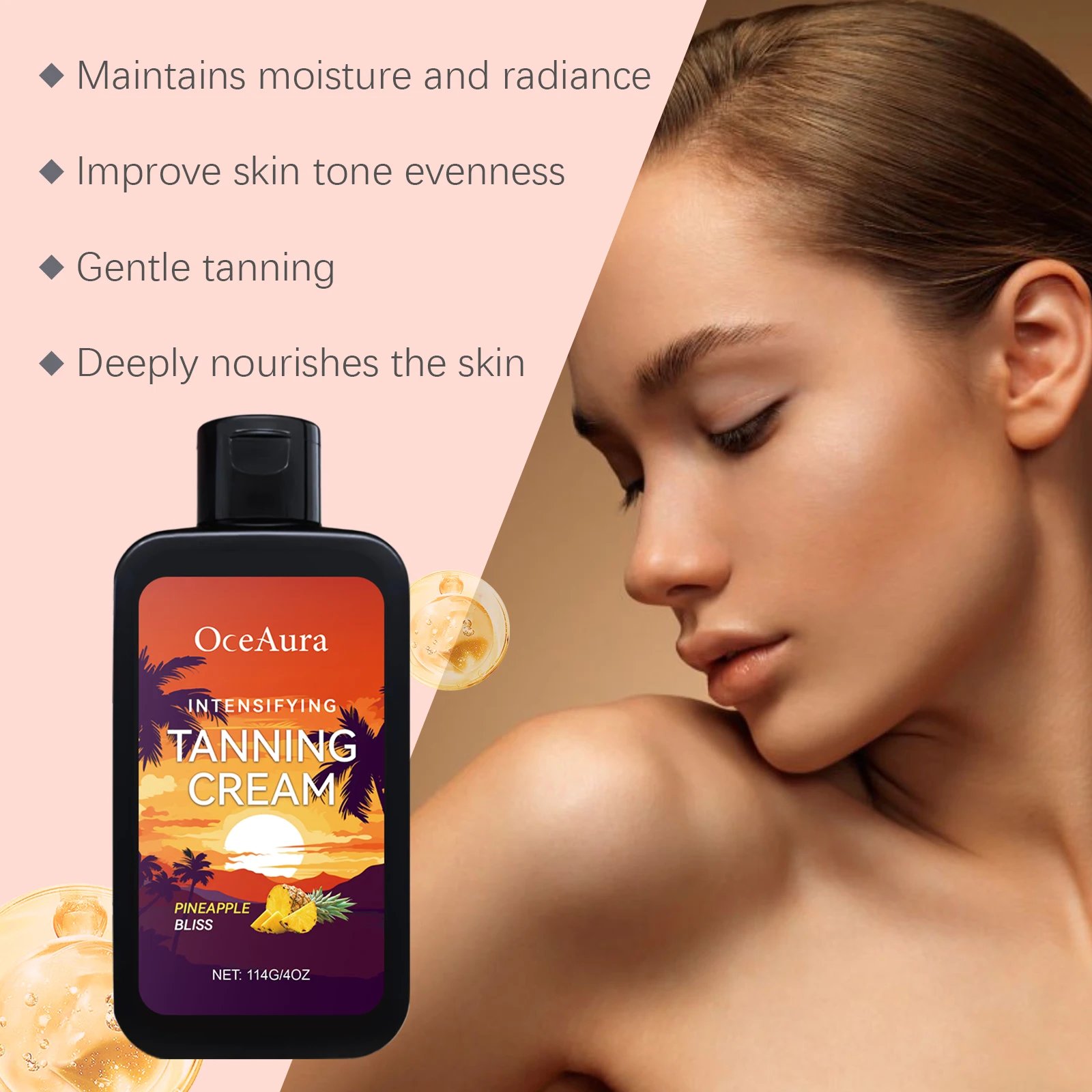 Body Tanning Cream In Solarium Accelerate Skin Bronzing Strengthen Melanin Promote Healthy Skin Tone Natural Self Tanning Lotion Body Tanning Cream In Solarium Accelerate Skin Bronzing Strengthen Melanin Promote Healthy Skin Tone Natural Self Tanning Lotion