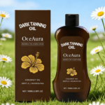 OceAura Tanning Oil Lotion Deep Moisturizing Nourishing Skin Rejuvenating Long Lasting Tan Lightweight Non Greasy Bronzing Oil - Image 5
