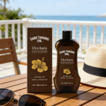 OceAura Tanning Oil Lotion Deep Moisturizing Nourishing Skin Rejuvenating Long Lasting Tan Lightweight Non Greasy Bronzing Oil - Image 3