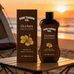 OceAura Tanning Oil Lotion Deep Moisturizing Nourishing Skin Rejuvenating Long Lasting Tan Lightweight Non Greasy Bronzing Oil - Image 4