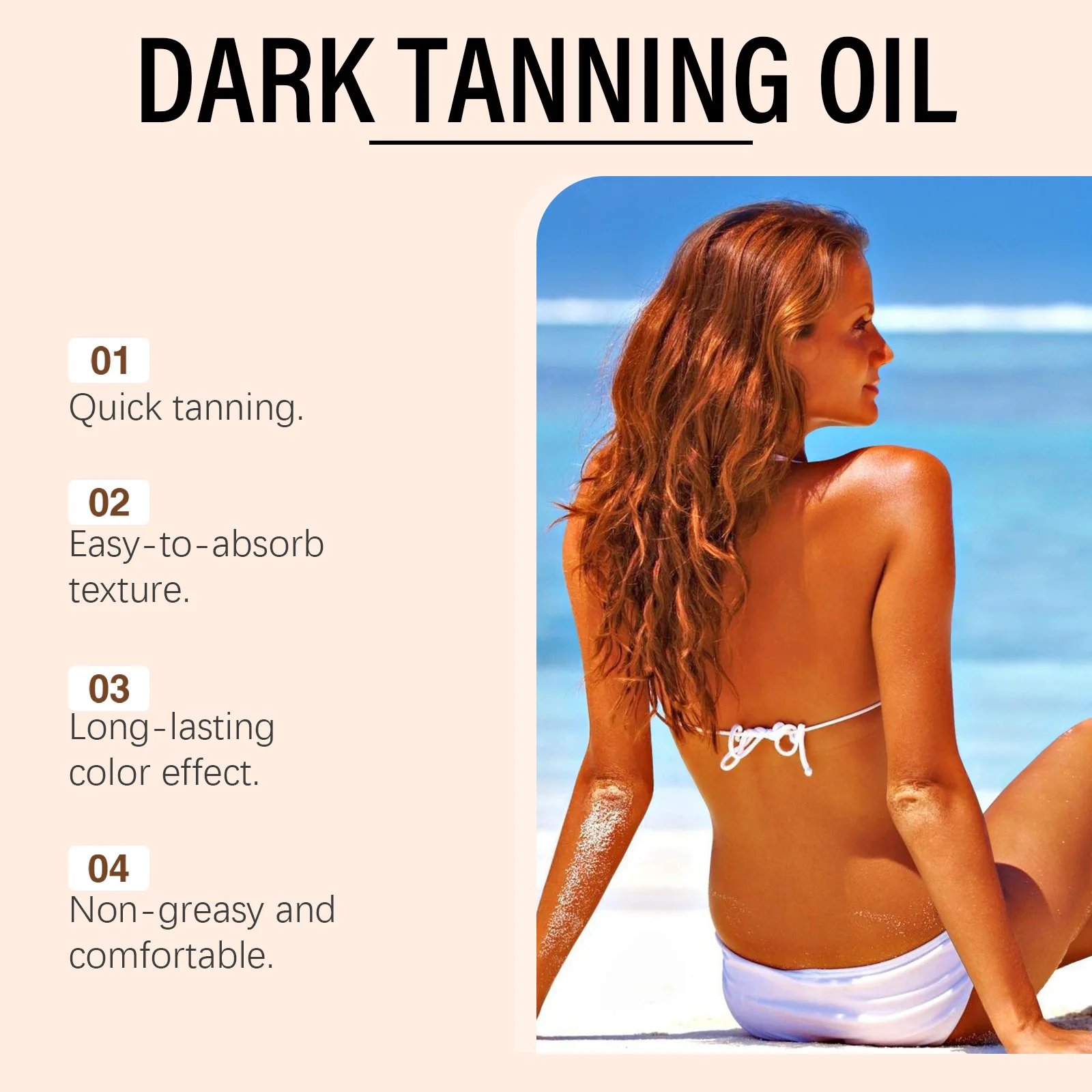 OceAura Tanning Oil Lotion Deep Moisturizing Nourishing Skin Rejuvenating Long Lasting Tan Lightweight Non Greasy Bronzing Oil OceAura Tanning Oil Lotion Deep Moisturizing Nourishing Skin Rejuvenating Long Lasting Tan Lightweight Non Greasy Bronzing Oil