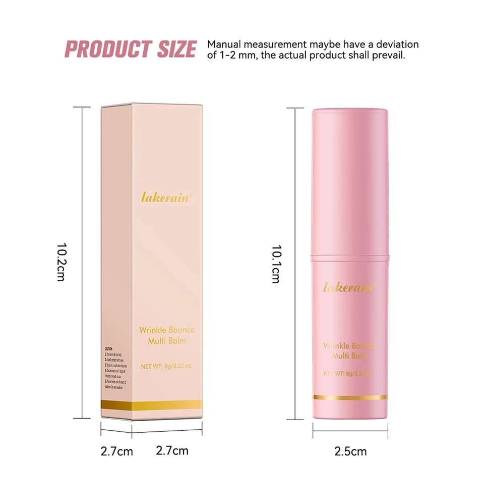 Wrinkle Bounce Multi Balm Extract Deep Hydrating Facial Skin Multi-functional Pink Balm Stick Skin Care Makeup Base Products Wrinkle Bounce Multi Balm Extract Deep Hydrating Facial Skin Multi-functional Pink Balm Stick Skin Care Makeup Base Products