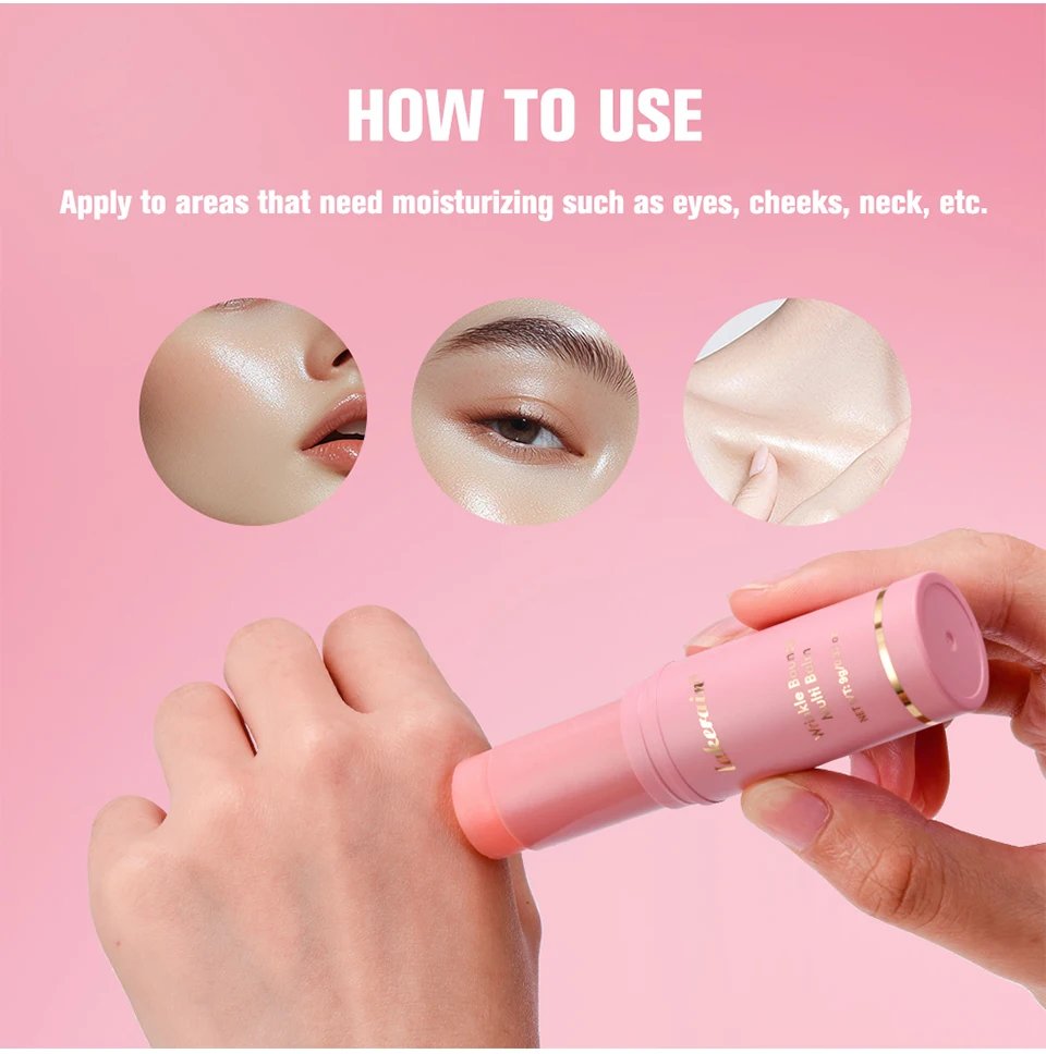 Wrinkle Bounce Multi Balm Extract Deep Hydrating Facial Skin Multi-functional Pink Balm Stick Skin Care Makeup Base Products Wrinkle Bounce Multi Balm Extract Deep Hydrating Facial Skin Multi-functional Pink Balm Stick Skin Care Makeup Base Products
