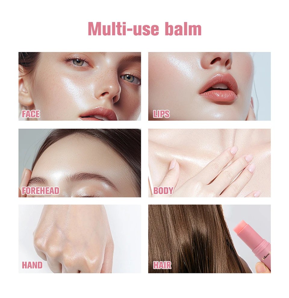 Wrinkle Bounce Multi Balm Extract Deep Hydrating Facial Skin Multi-functional Pink Balm Stick Skin Care Makeup Base Products Wrinkle Bounce Multi Balm Extract Deep Hydrating Facial Skin Multi-functional Pink Balm Stick Skin Care Makeup Base Products