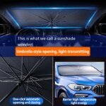 Car parasol inside the front windshield sunscreen sunshade artifact car sunscreen insulation sunshade portable storage - Image 6