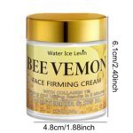 Bee Venom Face Firming Cream. Visible Transformation. With 1% Collagen. Moisturizer & SPF30. Firms Lifts Skin. 100g. - Image 6