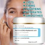 Ceramide Barrier Moisturizer Panthenol Hyaluronic Acid. Instantly Lifts Firms. Hydrates Smooths. Dry Sensitive Skin Relief. - Image 2