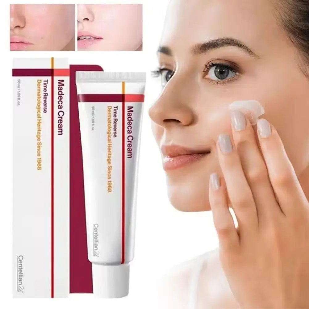 Korean Madeca Cream Centella Collagen Face Moisturizer Anti-Wrinkle Firming Barrier Repair Skin Care Korean Madeca Cream Centella Collagen Face Moisturizer Anti-Wrinkle Firming Barrier Repair Skin Care