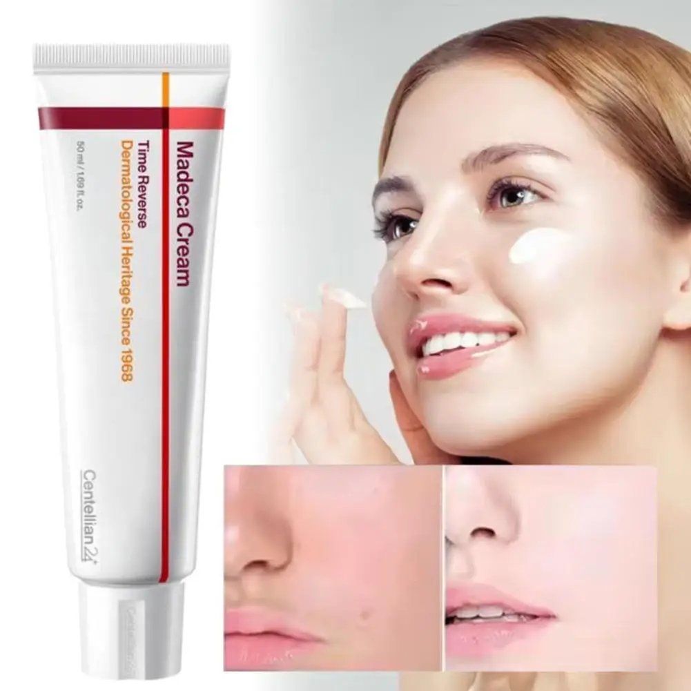 23659-dafsxi.jpg Korean Madeca Cream Centella Collagen Face Moisturizer Anti-Wrinkle Firming Barrier Repair Skin Care - Image 1