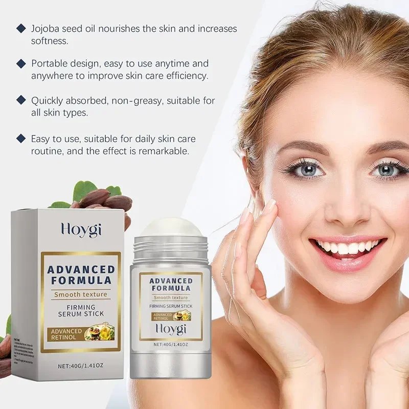 Retinol Hyaluronic Acid Stick Anti Wrinkle Tighten Pores Firming Lifting Plump Skin 24H Moisturizing Anti Aging Korean Care Balm Retinol Hyaluronic Acid Stick Anti Wrinkle Tighten Pores Firming Lifting Plump Skin 24H Moisturizing Anti Aging Korean Care Balm