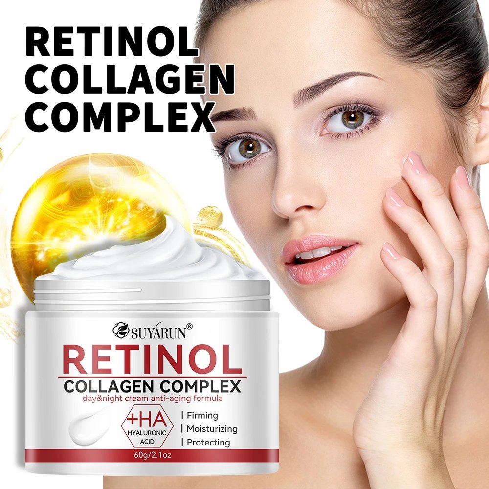 SUYARUN Firming White Cream Rich in Retinol and Hyaluronic Acid That Brightens and Hydrates, Removes Wrinkles and Resists Aging SUYARUN Firming White Cream Rich in Retinol and Hyaluronic Acid That Brightens and Hydrates, Removes Wrinkles and Resists Aging