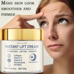 60g Instant Lift Face Cream Firming Skin Tightening Anti Wrinkle Collagen Hyaluronic Acid Hydrating Nourishing Facial Moisturize - Image 4