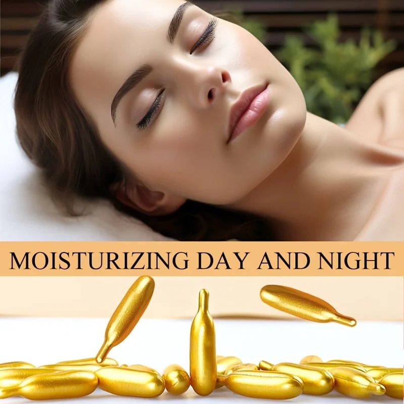 Vitamin E Serum Capsules, Single-Use Essence Capsules, Hydrating and Moisturizing Facial Skin 90 Capsules/Bottle - 1 Bottle Vitamin E Serum Capsules, Single-Use Essence Capsules, Hydrating and Moisturizing Facial Skin 90 Capsules/Bottle - 1 Bottle