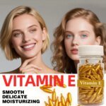 Vitamin E Serum Capsules, Single-Use Essence Capsules, Hydrating and Moisturizing Facial Skin 90 Capsules/Bottle - 1 Bottle - Image 3
