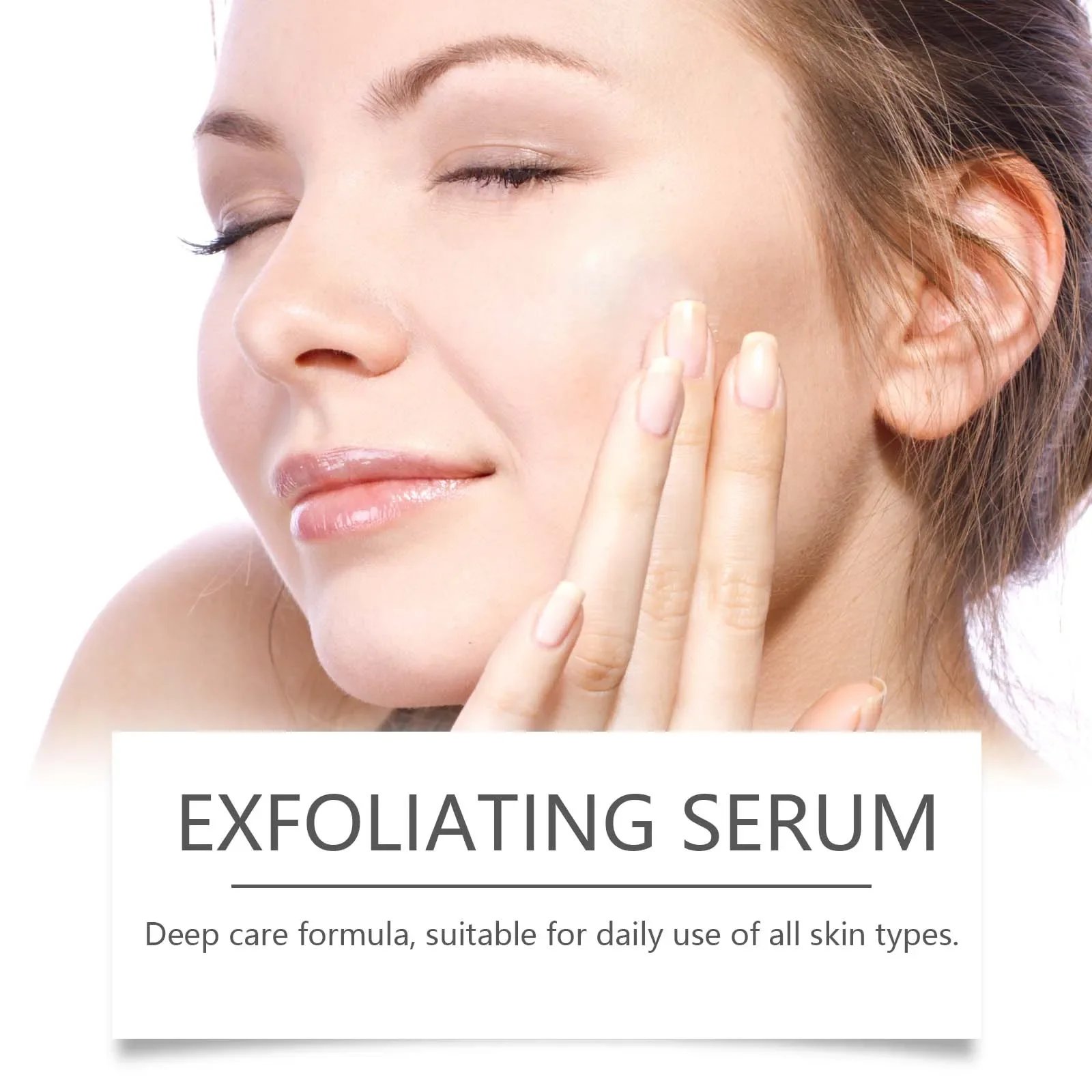 Exfoliating Serum Anti Acne Reliece Dryness Shrink Pores Remove Dead Skin Brightening Lactic Acid Serum Nourishing Face Essence