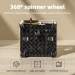 Rolling Cat Carrier with Wheels for Large Cats Small Dogs Up To 10kg  Ideal for Travel Walking and Camping Cat Handbag Dog Bag - Image 5