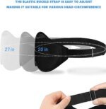 Sleep Eye Mask for Men Women, Lash Extensions 3D Sleeping Mask, Travel Blackout Night Blindfold Eye Shade Cover with Adjustable - Image 4