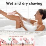 Electric Shaver for Woman Double Head Dual Purpose Female Razor Body Epilator Leg Underarm Bikini Electric Hair Remover Trimmer - Image 5