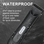 Electric Trimmer for Men's Groin Hair: Versatile Body Groomer and Waterproof Pubic Hair Trimmer with Replaceable Ceramic Blade - Image 2