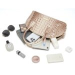 Women Dome Shell Top Handle Satchel with Detachable Adjustable Crossbody Strap, Outdoor Daily Carry Bag with Bottom Anti-wear Studs, Multi-pocket Travel Commute Shoulder Bag for City Walking Camping Weekend Outdoor Errands - Image 3