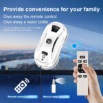 PuRuiKai Ultra Thin Robot Vacuum Cleaner Window Cleaning Robot Window Electric Glass Limpiacristales Remote Control For Home