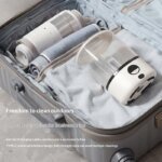 Mini Portable LED  Washing Machine 2L White 2000mAh Rechargeable Turbine Laundry Cup for Children’s Underwear Socks - Image 3