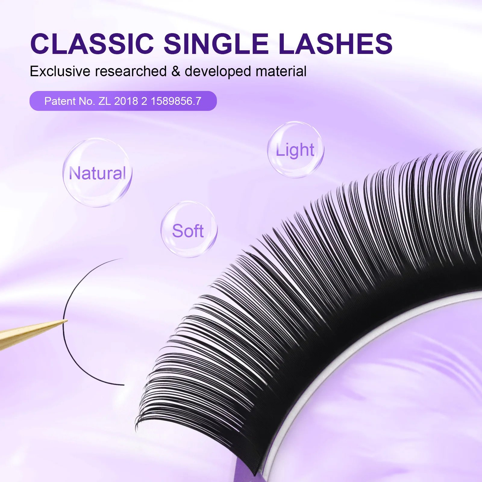 6Rows Classic Individual Eyelash Extension Lashes Matte Black Professional Soft Natural 6Rows Classic Individual Eyelash Extension Lashes Matte Black Professional Soft Natural
