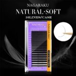 6Rows Classic Individual Eyelash Extension Lashes Matte Black Professional Soft Natural
