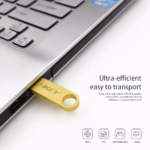 TECHKEY usb flash drive 64GB 32GB 16GB 8G 4G pen drive pendrive флешка waterproof silver u disk memoria cel usb stick gift - Image 3