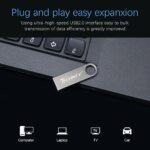 TECHKEY usb flash drive 64GB 32GB 16GB 8G 4G pen drive pendrive флешка waterproof silver u disk memoria cel usb stick gift - Image 6