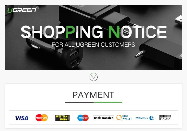 Ugreen Micro USB Cable 2A Nylon Fast Charging USB Cable for Samsung Xiaomi HTC USB Charger Data Cable Mobile Phone Cable