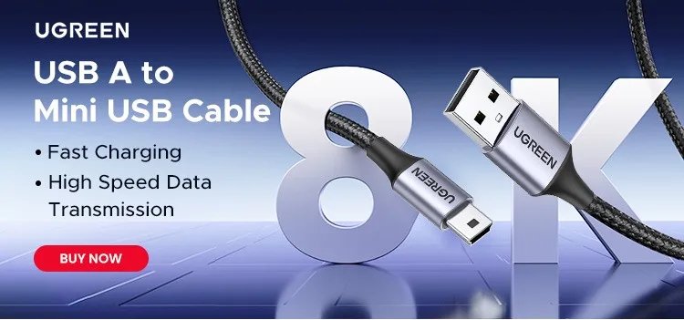 Ugreen Micro USB Cable 2A Nylon Fast Charging USB Cable for Samsung Xiaomi HTC USB Charger Data Cable Mobile Phone Cable
