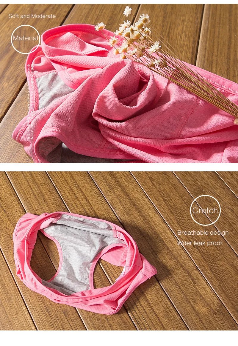 3pcs/Set Leak Proof Menstrual Panties Women Period Underwear Sexy Pants Incontinence Underwear Briefs Dropshipping DULASI 3pcs/Set Leak Proof Menstrual Panties Women Period Underwear Sexy Pants Incontinence Underwear Briefs Dropshipping DULASI