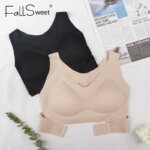 Wireless Posture Correction Bra for Women Seamless Push Up Bralette with Cross Back Support for Daily Shaping Lingerie - Image 3