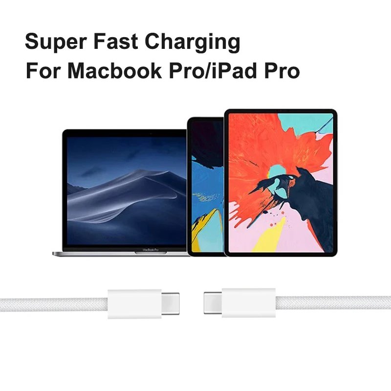240W USB C to C Charger Cable Type C Fast Charging Braided PD Cable for lPhone 15 16 17E 17 Max lPad Air MacBook Pro ASUS DELL 240W USB C to C Charger Cable Type C Fast Charging Braided PD Cable for lPhone 15 16 17E 17 Max lPad Air MacBook Pro ASUS DELL