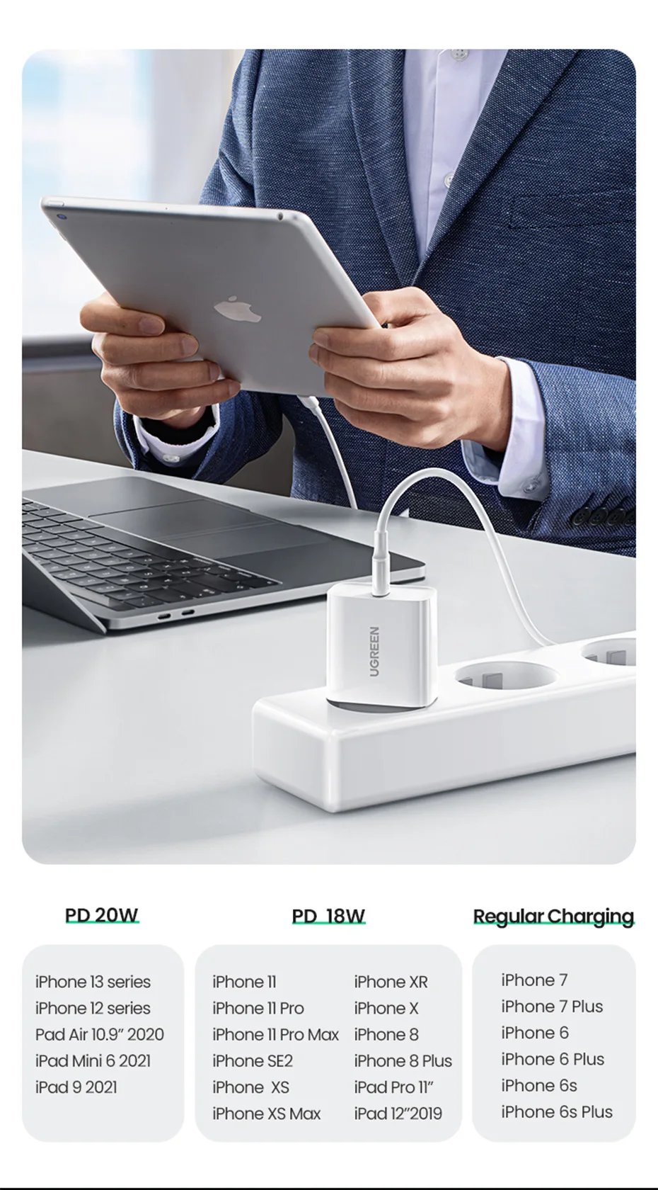Quick Charge 4.0 3.0 QC PD Charger 20W QC4.0 QC3.0 USB Type C Fast Charger for iPhone 17 16 15 Pro Xiaomi Phone PDCharger
