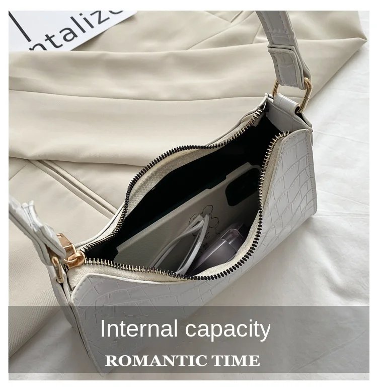 Fashion Exquisite Bag Retro Casual Women Totes Shoulder Bags Female Leather Solid Color Chain Handbag for Women