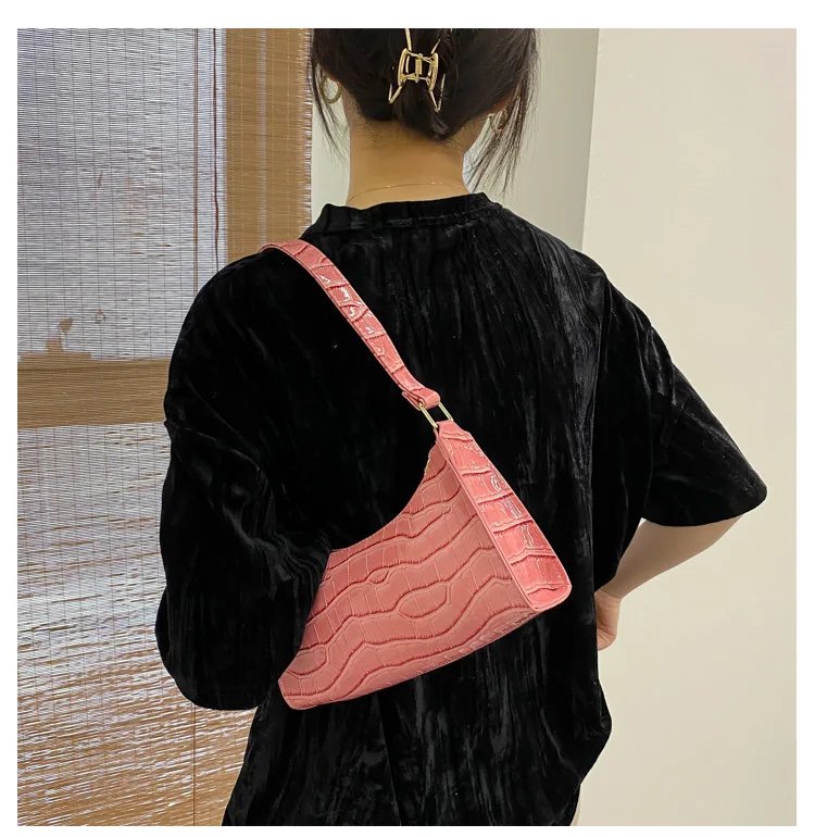 Fashion Exquisite Bag Retro Casual Women Totes Shoulder Bags Female Leather Solid Color Chain Handbag for Women