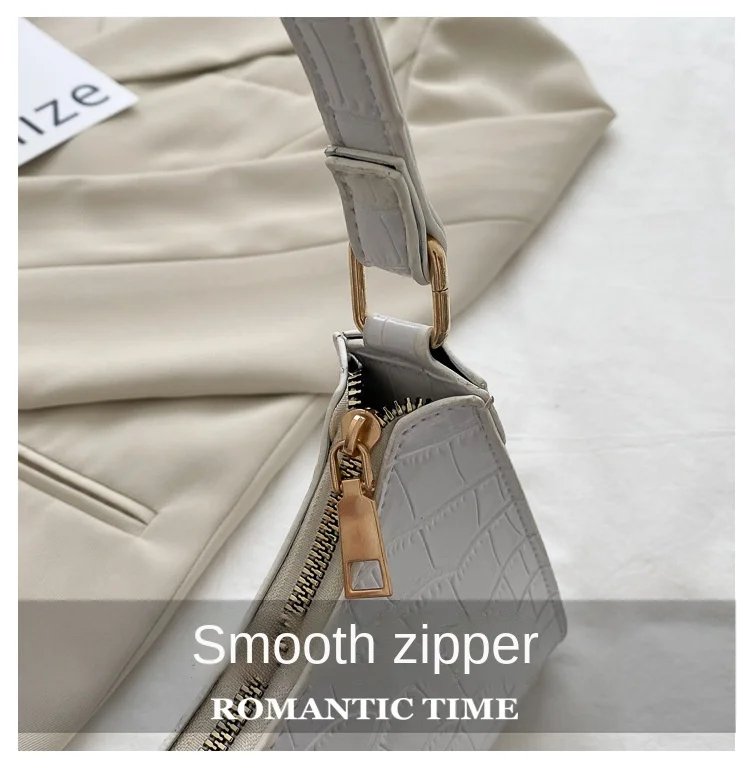 Fashion Exquisite Bag Retro Casual Women Totes Shoulder Bags Female Leather Solid Color Chain Handbag for Women