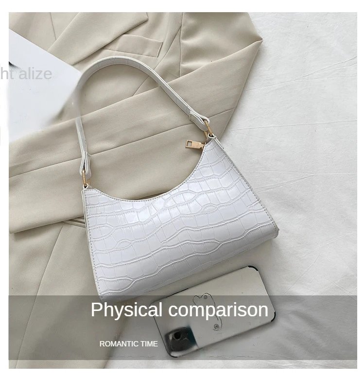 Fashion Exquisite Bag Retro Casual Women Totes Shoulder Bags Female Leather Solid Color Chain Handbag for Women