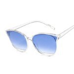 Sunglasses Woman Vintage Metal Mirror Classic Vintage Sun Glasses Female Oculos De Sol Feminino UV400 - Image 4